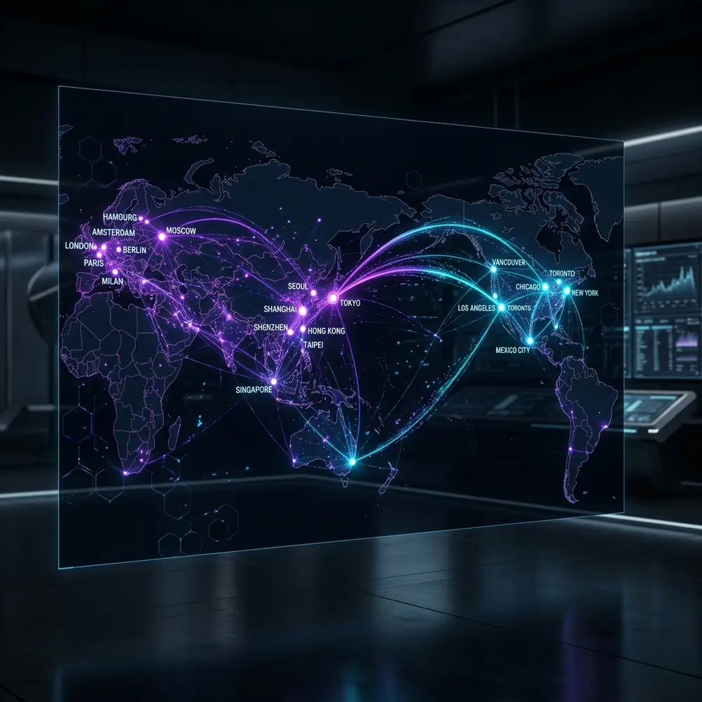 Global Network Map